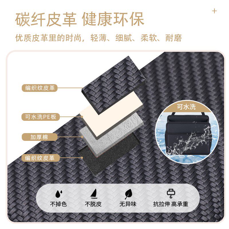 车载收纳盒汽车座椅后背置物袋挂袋中控车上书架储物筐实用品大全