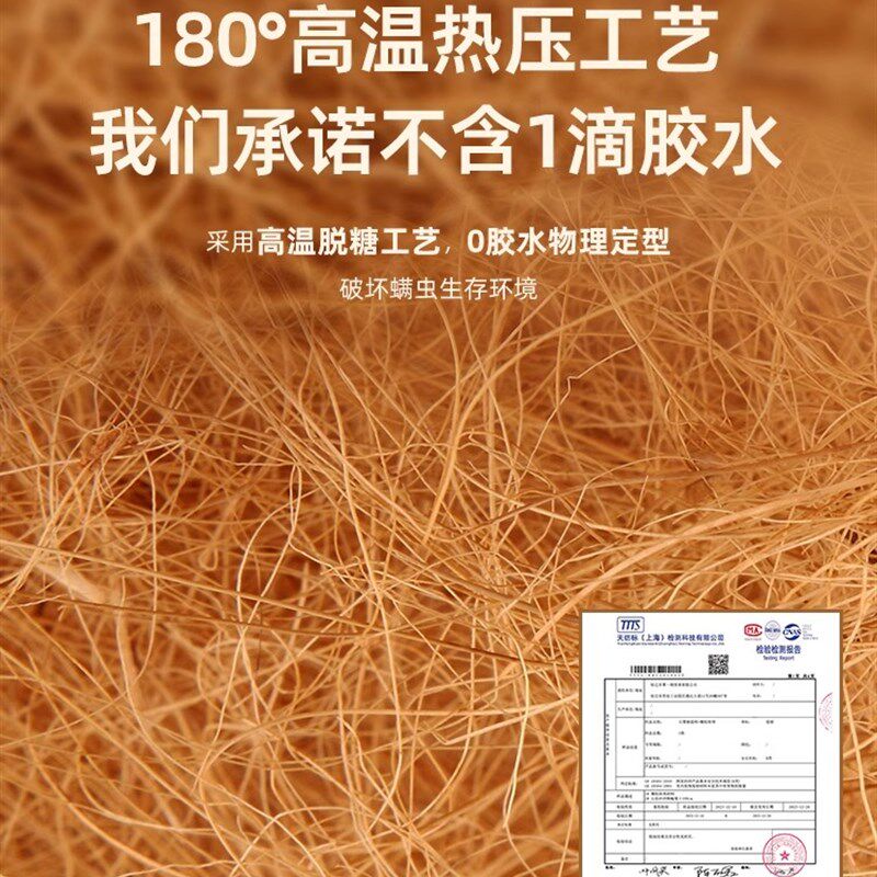 床垫硬垫子天然椰棕床垫1.5米护腰护脊纯棕榈1.8米折叠床垫可定制