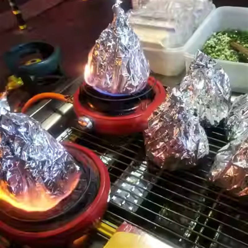 锡纸烧烤烤鱼烤肉613锡箔纸烤箱家用商用加厚窑鸡专用615铝箔纸