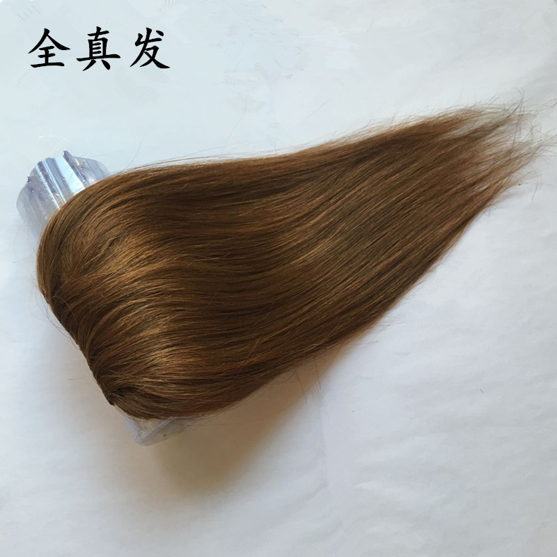 真发片头顶补发片真发无痕隐形内蓬松贴器垫发根增厚高头发假发片