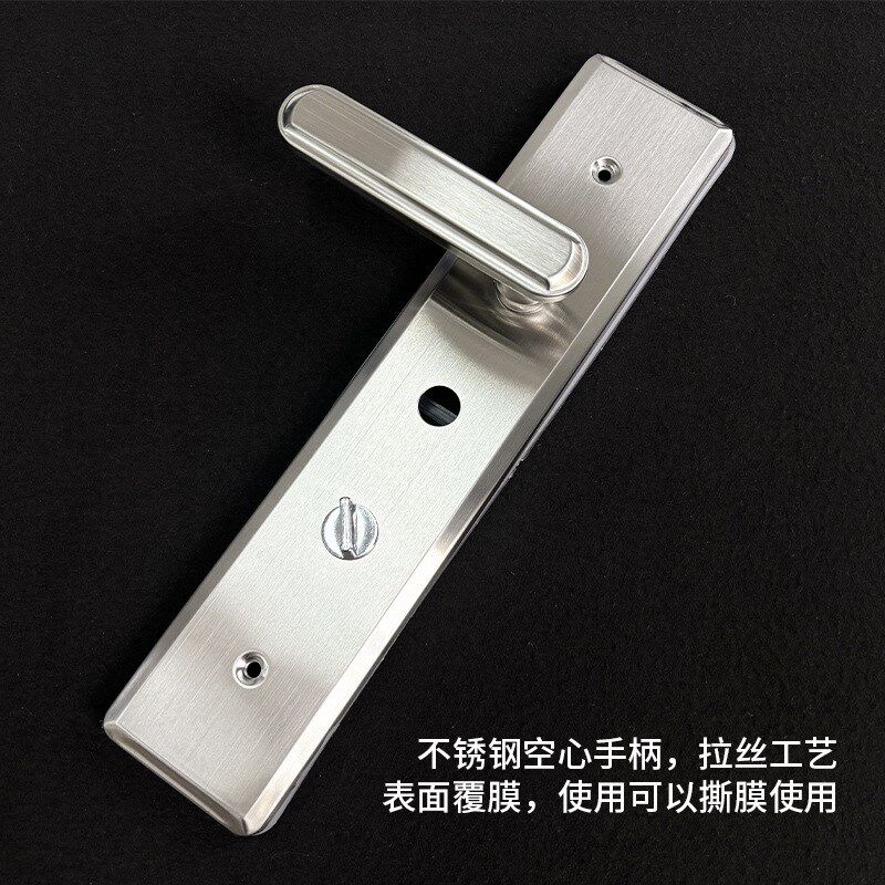 防盗门锁具家用不锈钢把手多功能大门款式拉手小圆孔王力替换把手