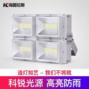 海阁拉斯科锐投光灯工地投射灯球场庭院学校广告路灯照明家用防水