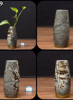 内有多款草花石国画石天然山水画奇石小天珠花瓶可装水不穿底笔筒