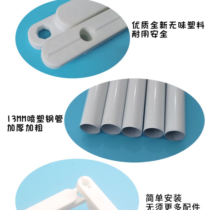宠物围栏狗室内栅栏挡板狗狗阳台伸缩折叠加高狗笼狗窝泰迪小型犬