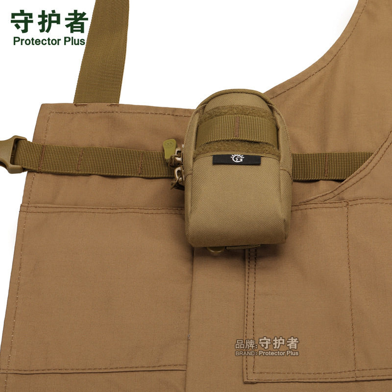 守护者多口袋战术围裙户外自驾游野炊耐磨机械维修服防水技师围裙