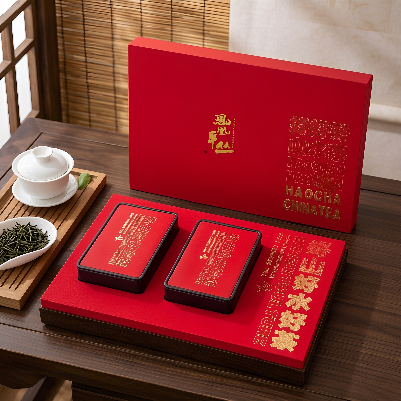 潮州特产礼盒送礼凤凰单枞茶鸭屎香茶叶清香潮汕工夫茶乌龙单丛茶