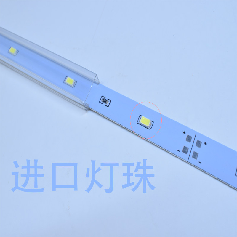 12vled点菜柜灯管防水灯带 12伏冷藏冰柜冰箱保鲜柜展示照明灯