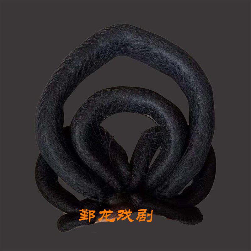 戏剧新款古装越剧黄梅戏假发发包发髻舞台造型花旦盘发垫装饰