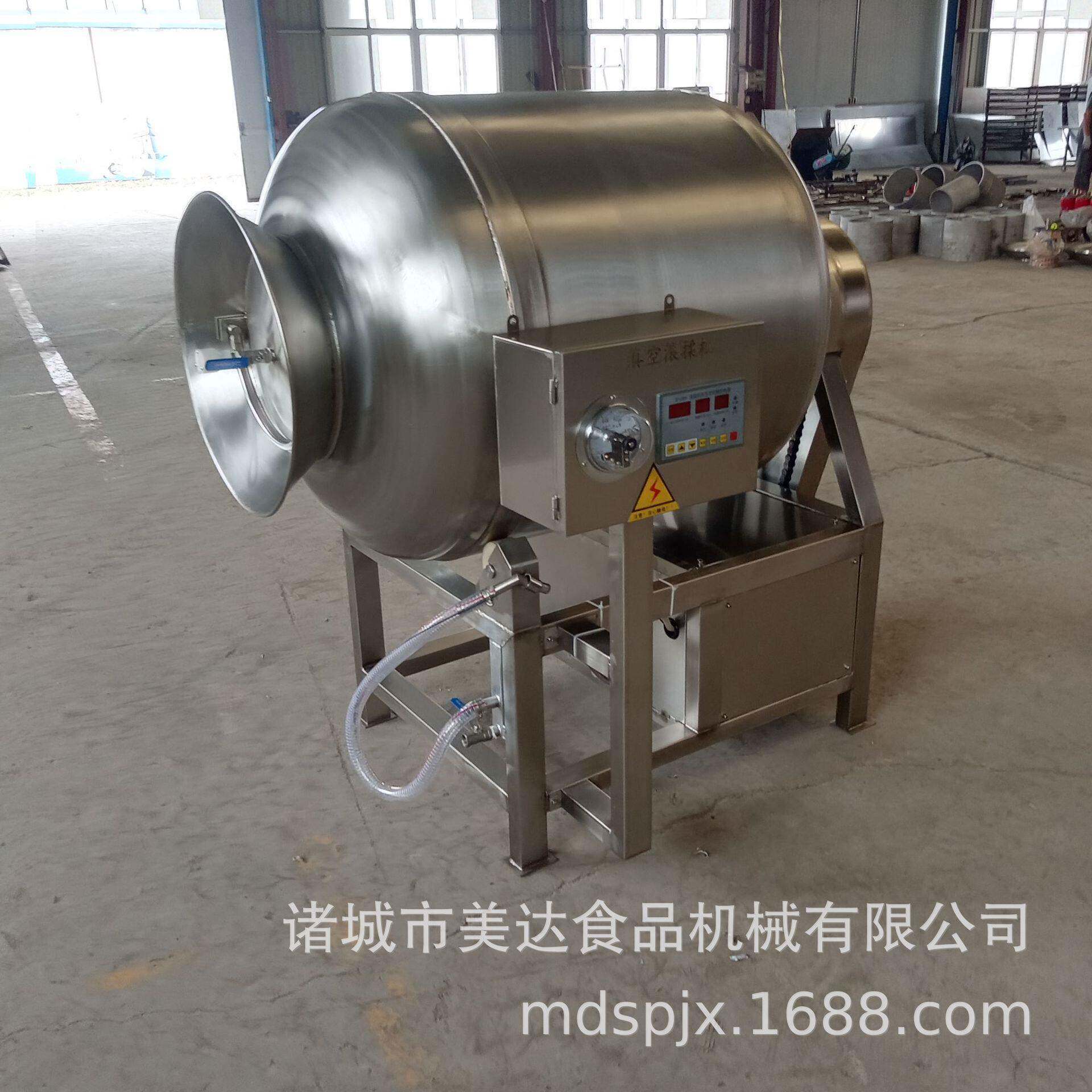 牛排腌制机实验型真空式滚揉机 商用腌肉设备 厂家肉类滚揉设备