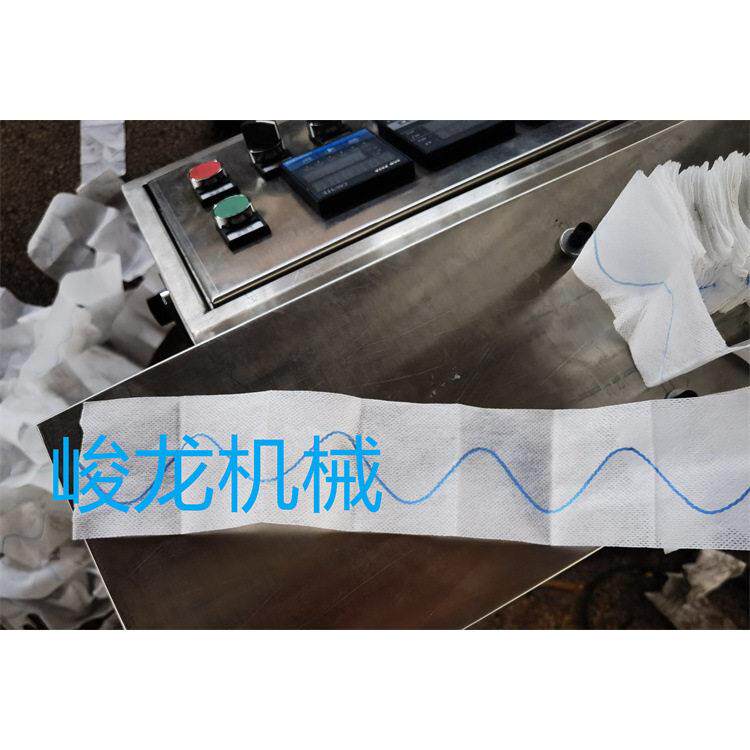 岭土壳聚糖包扎纱布折叠机 带X光显影线 带加液烘干