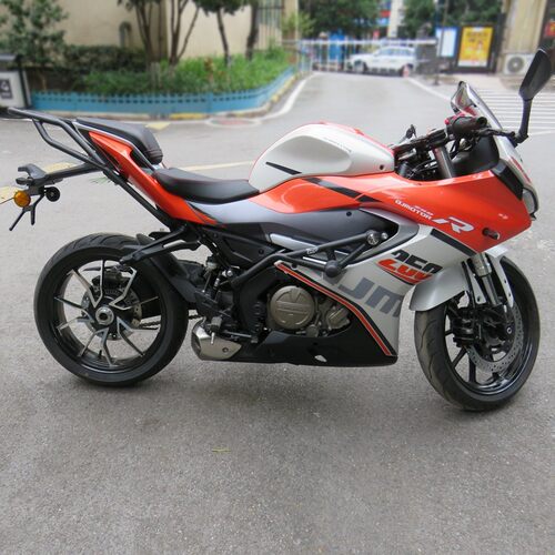 赛250尾架后货架QJ250GS-29E载物架尾箱架靠背尾箱摩托车改装配件