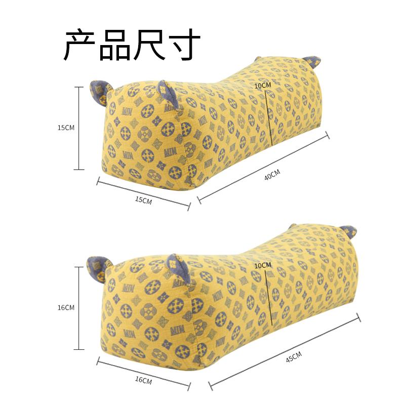 奇趣双层纱枕套荞麦枕头荞麦壳护颈枕护颈枕办公室午睡可拆洗枕头