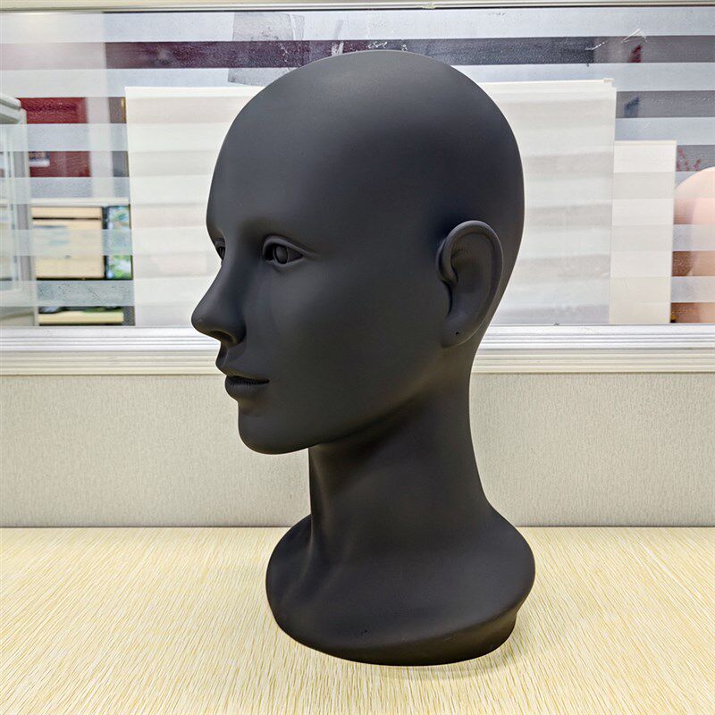 女模特头PVC硬质假人头可展示帽子眼镜围巾假发饰品模特道具头模