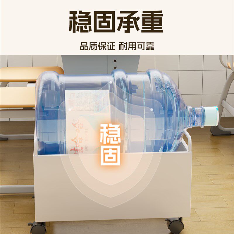 书本收纳箱学生教室桌下多功能储物箱大容量书籍整理箱带滑轮书箱