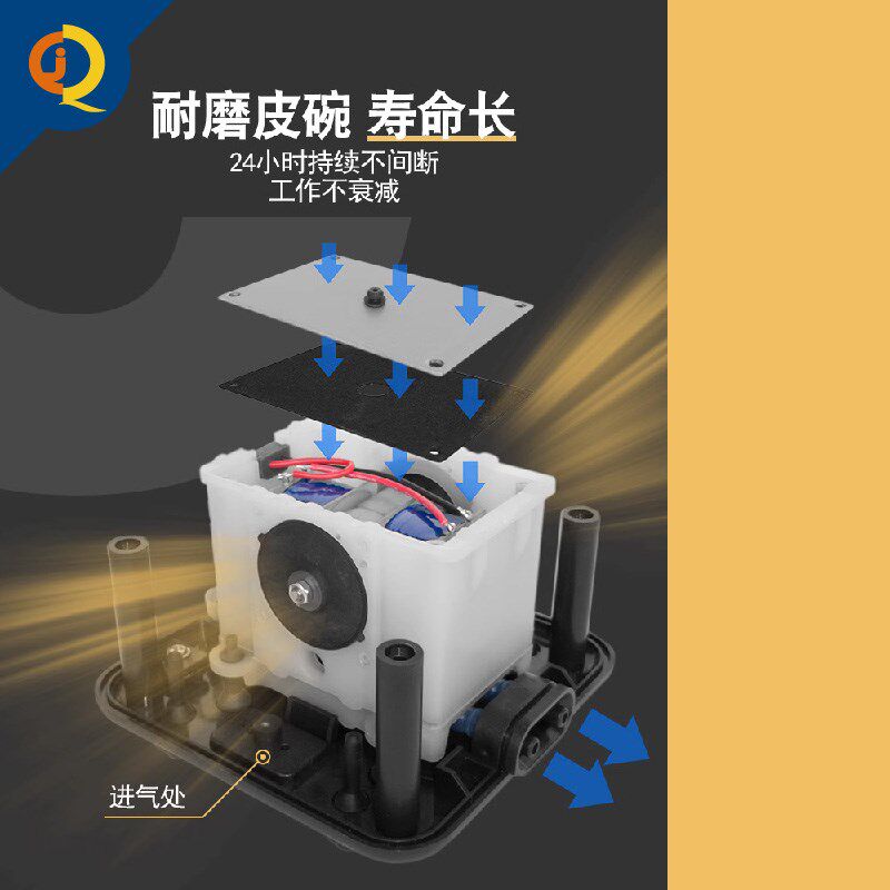 惠科氧气泵鱼缸K10增氧泵养鱼超静音K20增氧机水族箱打氧充氧器