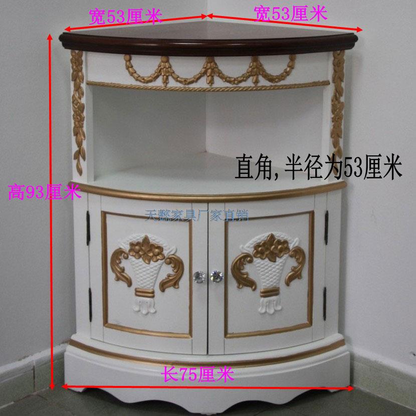 欧式复古入户门厅玄关斗柜美式隔断餐边橱置物收纳实木抽屉落地柜