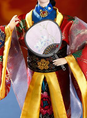 北京绢人红楼梦人偶十二金钗唐偶娃娃家居装饰摆件中国风工艺礼品