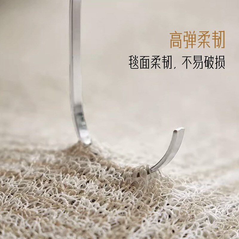 德系入户门丝圈地垫红色喜庆进门脚垫防滑耐脏玄关大门口乔迁地毯