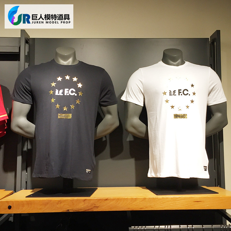 服装店运动男女假肌肉模特道具全半身橱窗展示架假人模型立体拍摄
