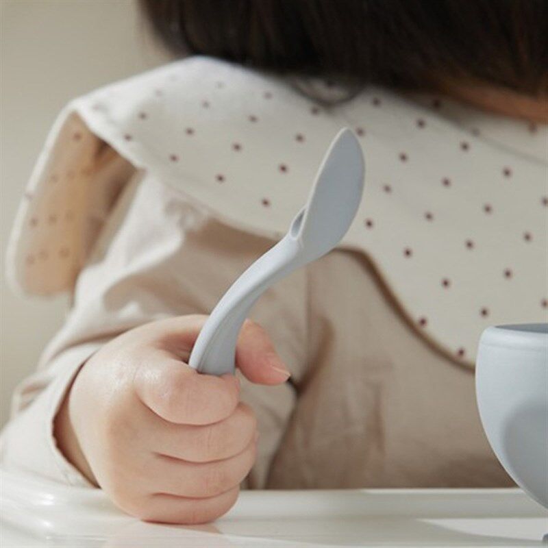 韩国KONNY正品儿童餐具套装硅胶碗勺子婴儿宝宝辅食安全食用