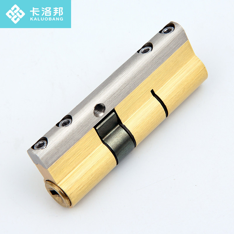 防盗门锁芯全铜锁心芯超C级通用型多轨道家用房门大门锁ABD
