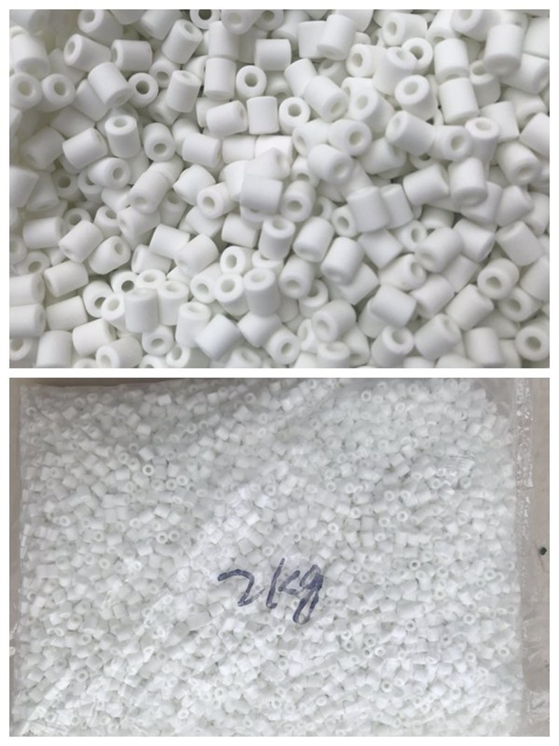 工业陶瓷珠高频瓷穿线珠耐高温陶瓷环电阻丝电炉丝绝缘陶瓷套管