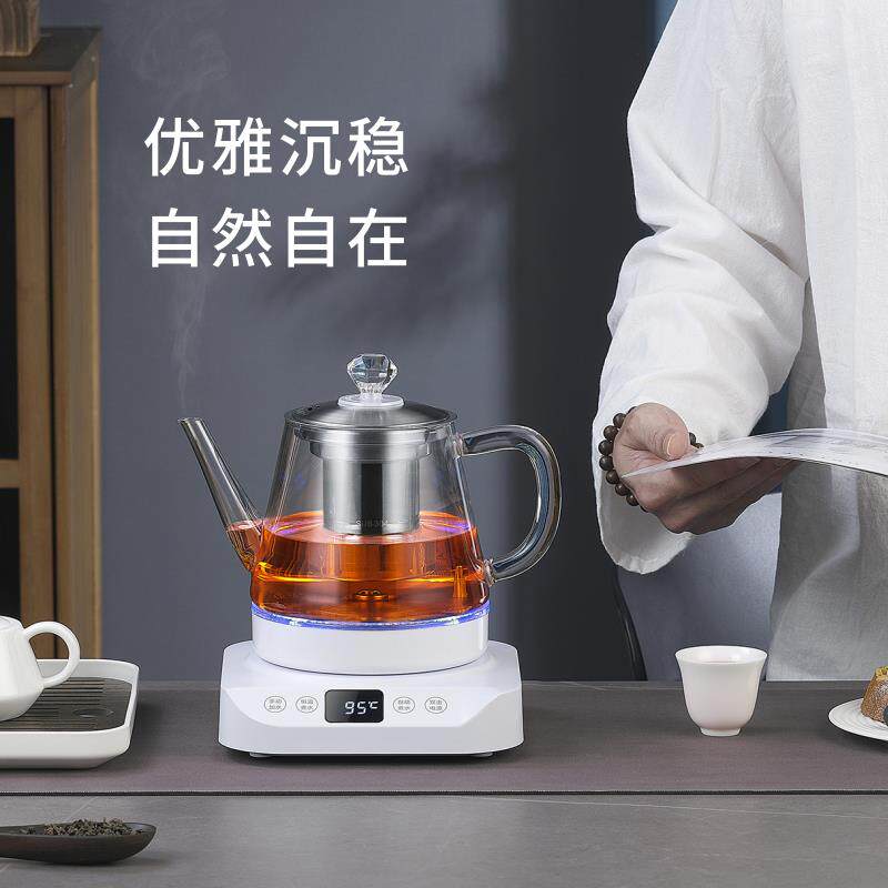 316材质全自动上水电热水壶恒温保温泡茶煮茶壶家用茶具 套装一体