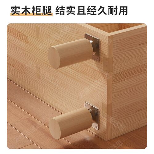实木阳台柜飘窗置物架储物柜简易书架落地书柜窗台防晒柜子收纳架