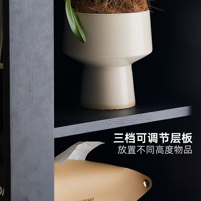 可移动全身镜卧室实木落地镜一体家用客厅可旋转穿衣镜子收纳边柜