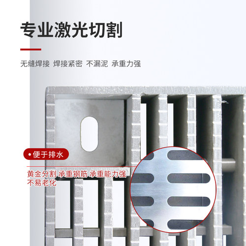 304不锈钢格栅装饰盖板格栅井盖201不锈钢隐形井盖水篦子线性排水