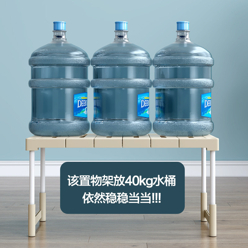 厨房下水槽置物架锅架可伸缩隔板洗手间水盆柜收纳架子橱柜分层架