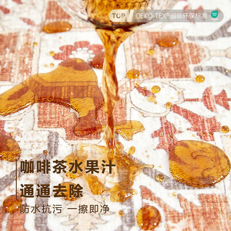 土耳其复古波斯高级客厅地毯2026新款家用客厅茶几毯设计师地垫