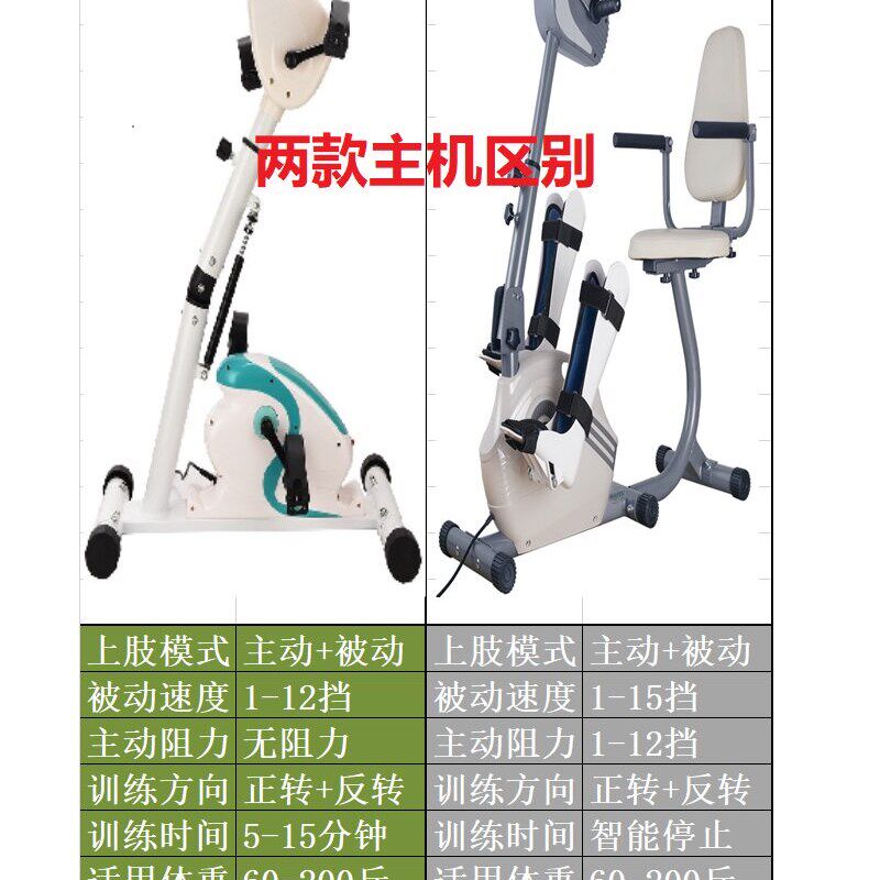 脑梗塞康复训练器材电动康复机脚踏车老人胳膊腿部上下肢锻炼器械
