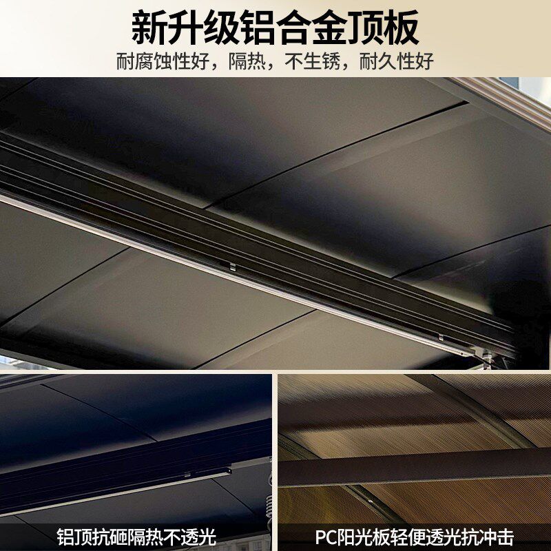 户外秋千高端铸铝别墅家花园露台摇椅防水防晒室外庭院铝合金吊椅