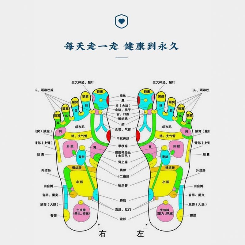 足底按摩拖鞋女穴位脚足疗凉鞋家用防滑2024新款鹅卵石足底按摩垫
