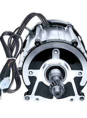 电动三轮车电机60v1000w瓦大功率马达直流无刷差速电动机48v1200w