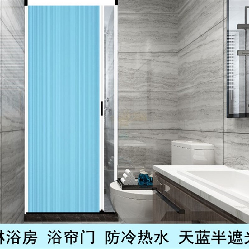 隐形折叠门推拉门客厅阳台隔断门室内厨房卧室铝合金折叠门推拉门