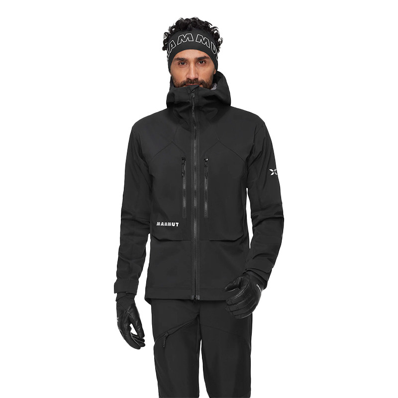MAMMUT猛犸象男Eiger Nordwand Pro艾格极限户外防水登山连帽软壳