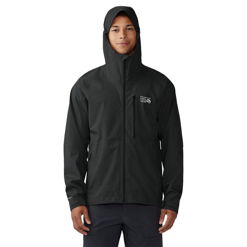 Mountain Hardwear山浩男Stretch Ozonic防水轻量雨壳防风冲锋衣