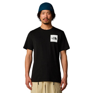 TNF北面男Fine极简风小Logo百搭休闲短袖T恤NF0A55UX