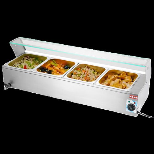 赛煌快餐保温台商用不锈钢加热保温打菜台食堂台式保温汤池售饭台