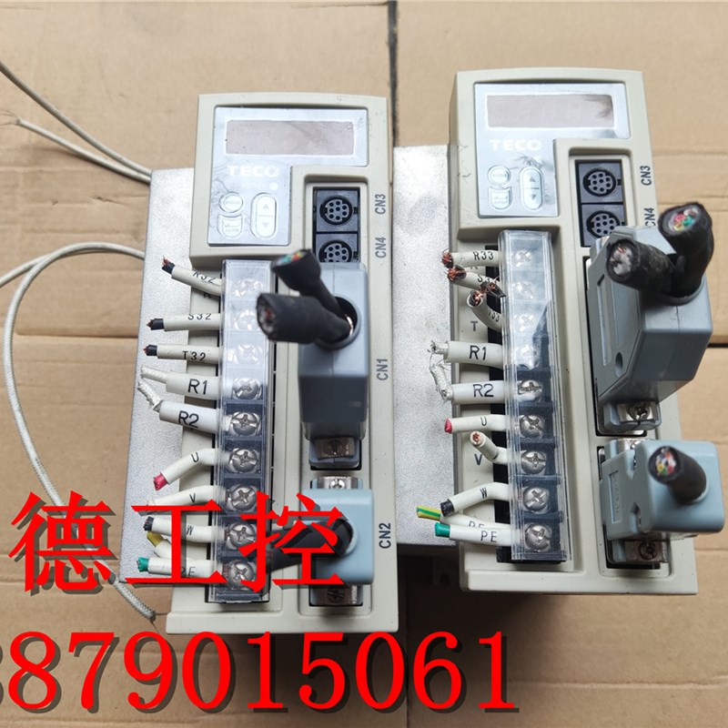 95新 东元伺服驱动器 JSDEP-30A 1KW 220V 功能包好 现货