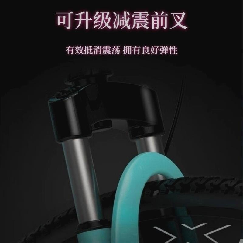 公路车变速赛车死飞自行车男女实心胎弯把肌肉活飞单车双碟刹学生