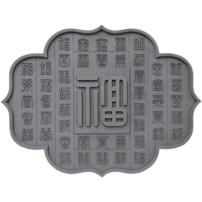 仿古菱形百福图砖雕中式庭院影壁墙外墙围墙墙面装饰古建砖雕浮雕