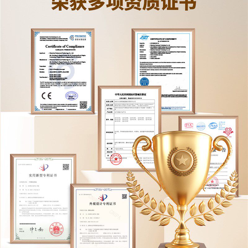 宾多康手按摩器智能手足腕关节揉捏热敷理疗腕腱鞘按摩器礼品