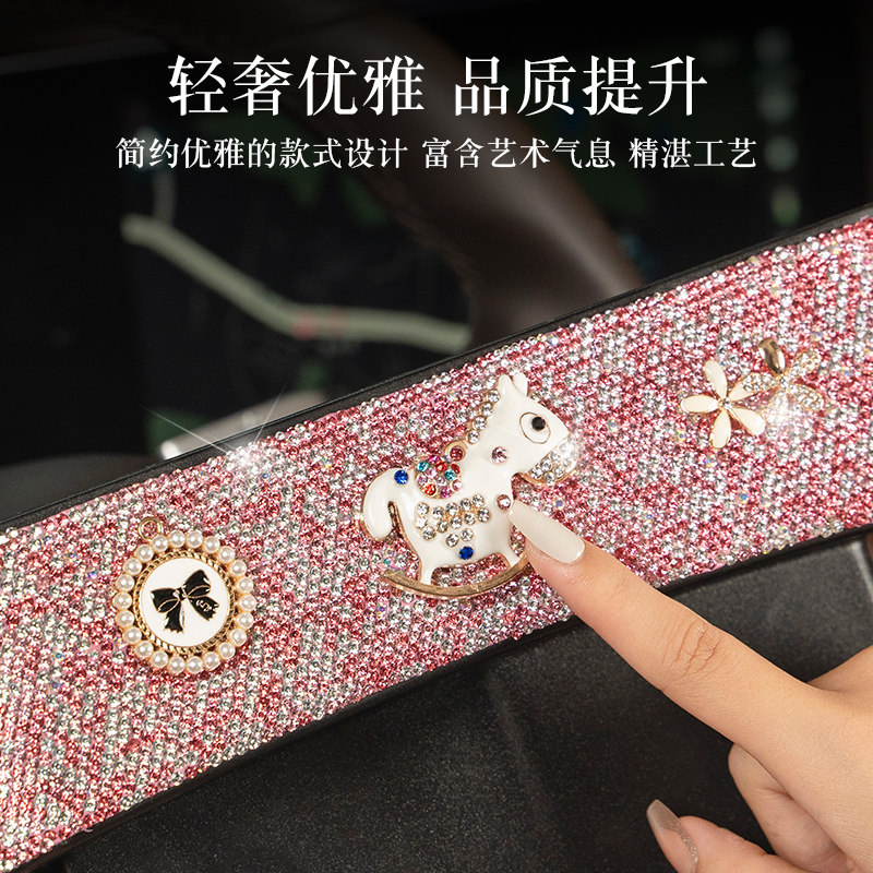 2023时尚新款汽车座椅夹缝收纳盒缝隙储物箱车载手机收纳袋内饰品