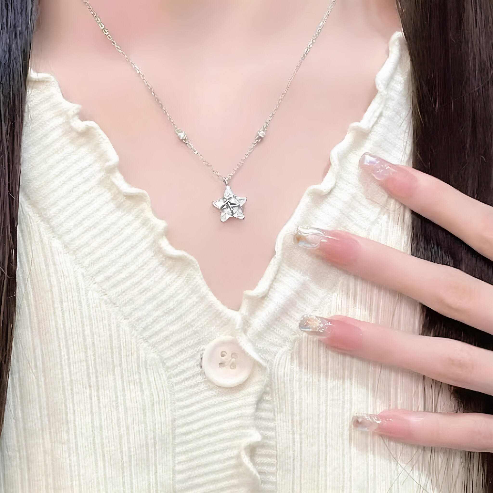 幸运星项链女星星织女星新款爆款轻奢时尚百搭配饰生日礼物送女友图片