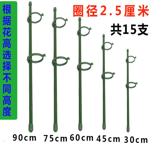 花架支撑杆配件爬藤蝴蝶兰花专用支架防倒龟背竹花杆金钱树支架