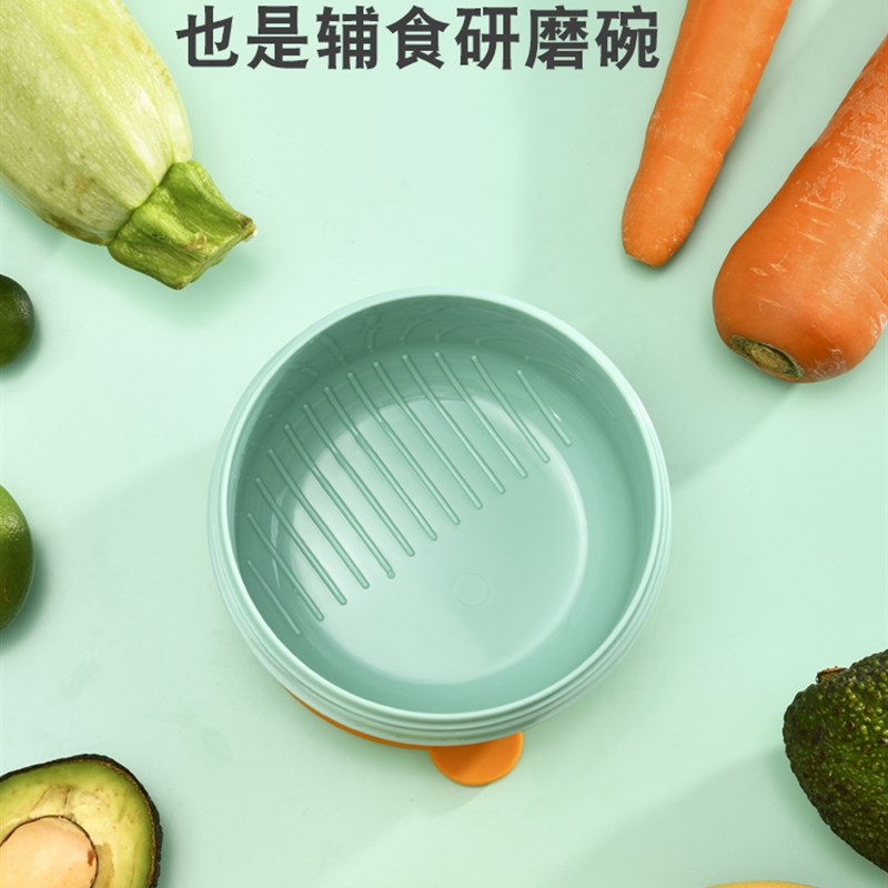 婴儿专用注水保温碗儿童餐具宝宝副食品碗工具吸盘可拆卸不锈钢饭