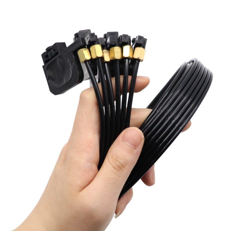 适用UV打印机连供墨囊墨管R330R320 L800 L805 L1800六排连供墨管